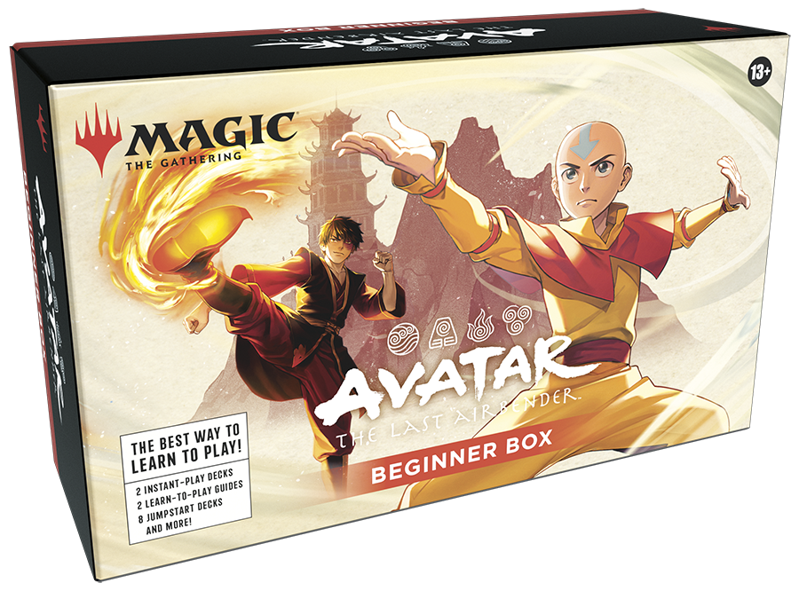 Avatar: The Last Airbender Beginner Box, Magic: The Gathering starterset, sealed