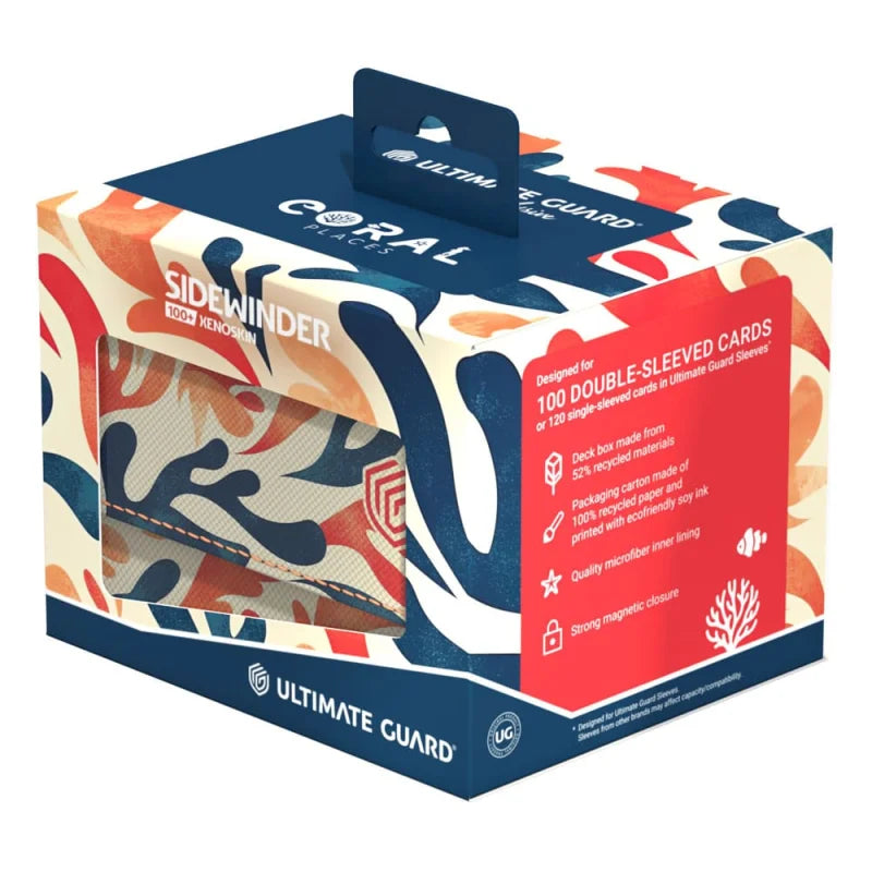 Ultimate Guard Sidewinder 100+ Xenoskin 2025 Exclusive Coral Places - Mellow Sea