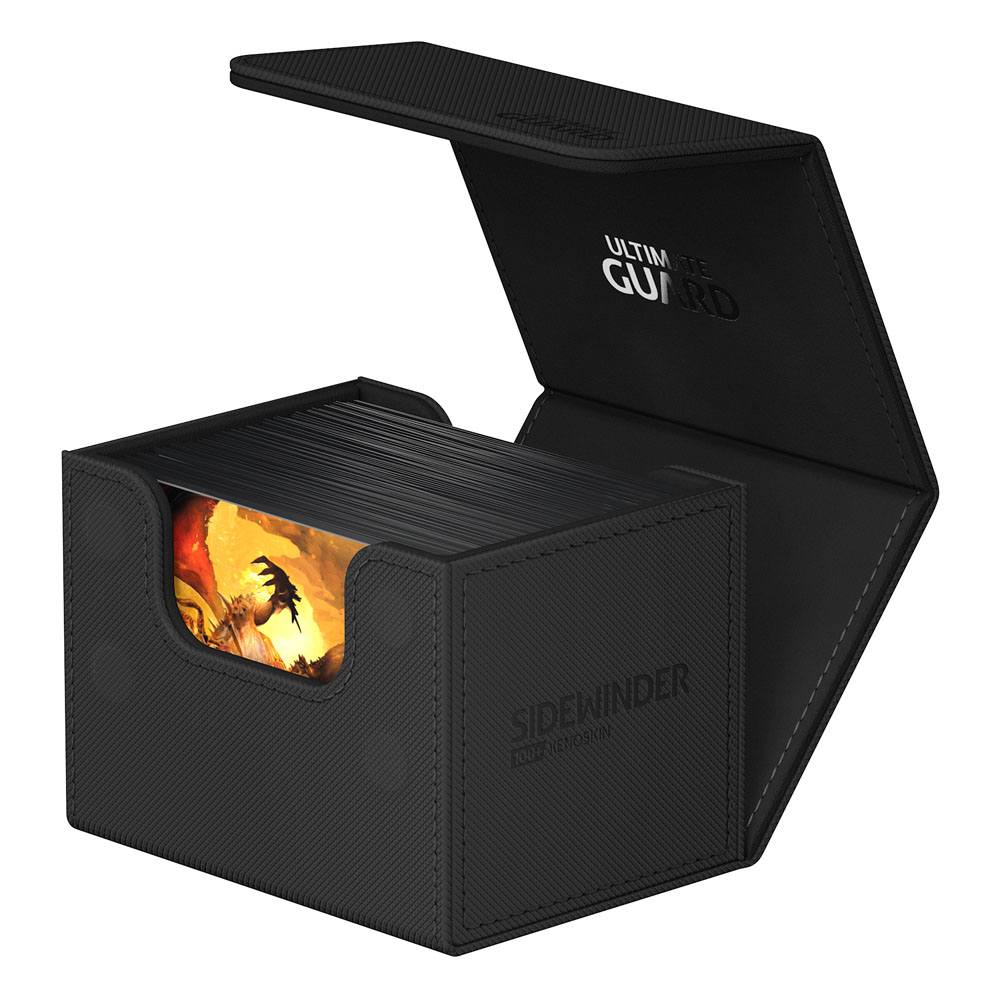 Ultimate Guard Sidewinder 100+ Xenoskin Zwart Deck Box