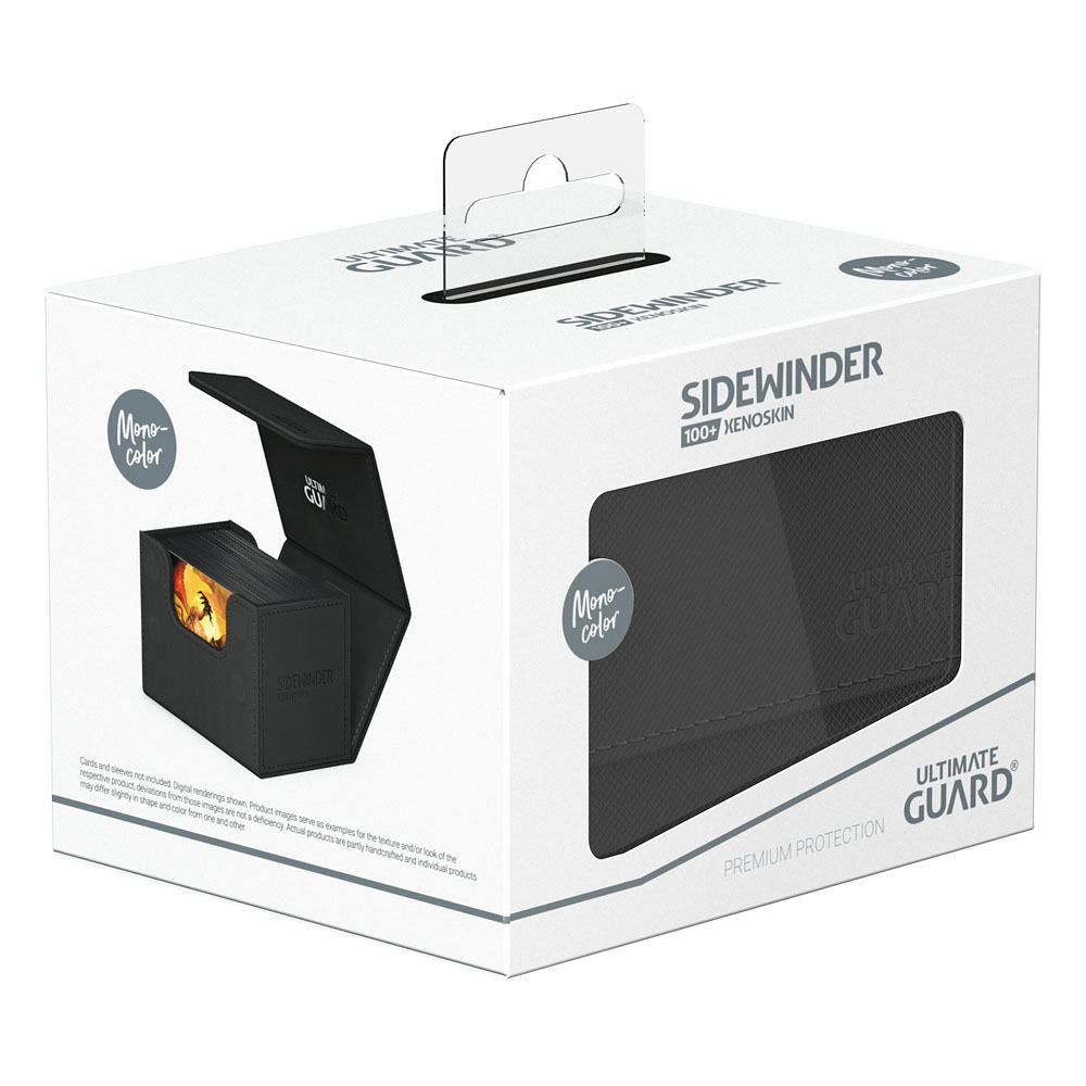 Ultimate Guard Sidewinder 100+ Xenoskin Zwart Deck Box