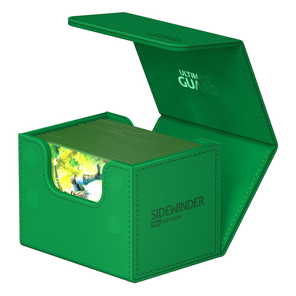 Ultimate Guard Sidewinder 100+ Xenoskin Groen Deck Box
